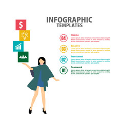 template creative infographic design