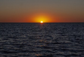 Fototapeta premium Tamarino Sunset, Costa Rica