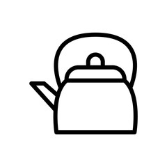 Kettle icon line style