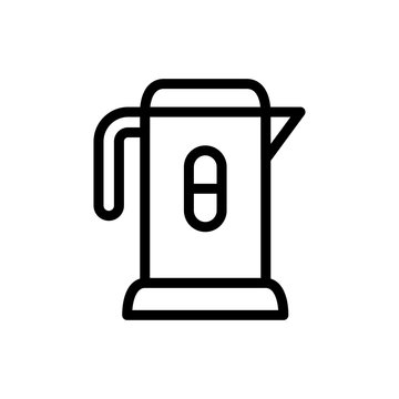 recommend clip art: Electric Kettle line icon