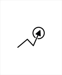 arrow line icon,vector best illustration design icon.