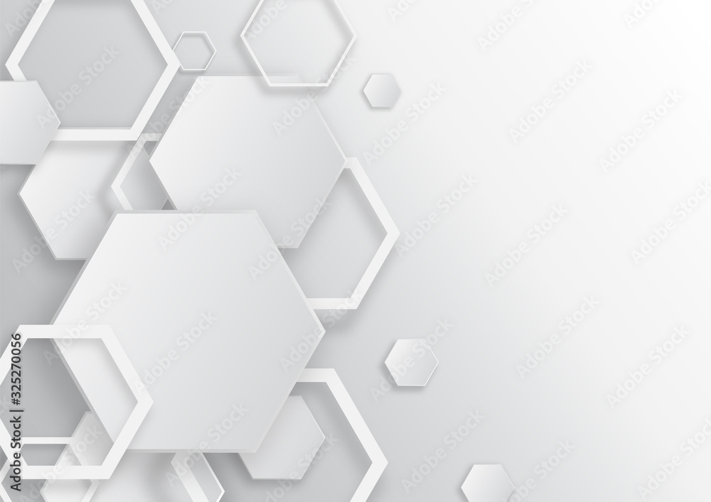 Poster pattern hexagon background abstract