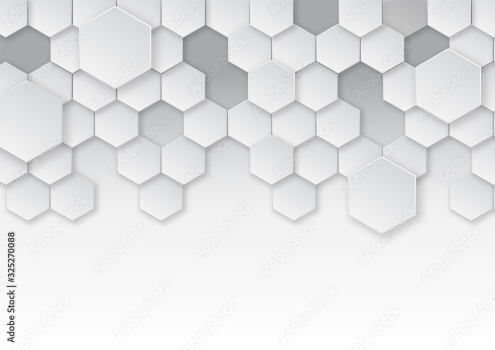 Poster pattern hexagon background abstract