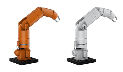 Robotic arm isolated