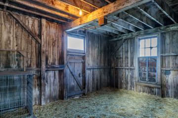 Fototapeta na wymiar Vintage horse ranch Wilder Ranch State Park, Santa Cruz California