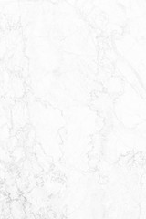 White marble texture with natural pattern for background or design art work	