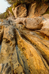 Long rockpools beside Sydney Harbour