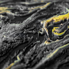 Beautiful background with fluid paint. 3d illustration, 3d rendering.