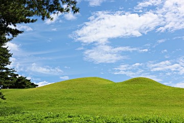 공주의무령왕릉입니다