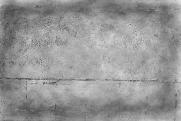 old gray wall / abstract vintage gray background, texture old concrete, plaster crack