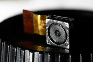 mini spy camera / small video camera, mini, security concept