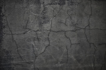 old gray wall / abstract vintage gray background, texture old concrete, plaster crack
