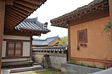 Naklejka premium 공주한옥마을