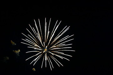 Obraz premium fireworks in the sky