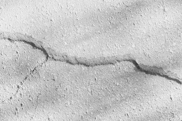 crack on the ground white background / abstract white vintage background broken texture
