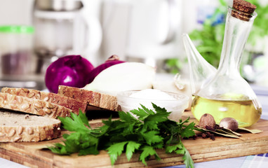 Image of different freshness food