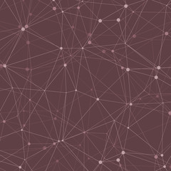 Abstract Low Polygon Mesh Generative Art background illustration