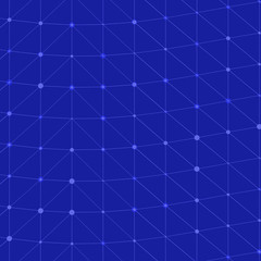 Abstract Low Polygon Mesh Generative Art background illustration