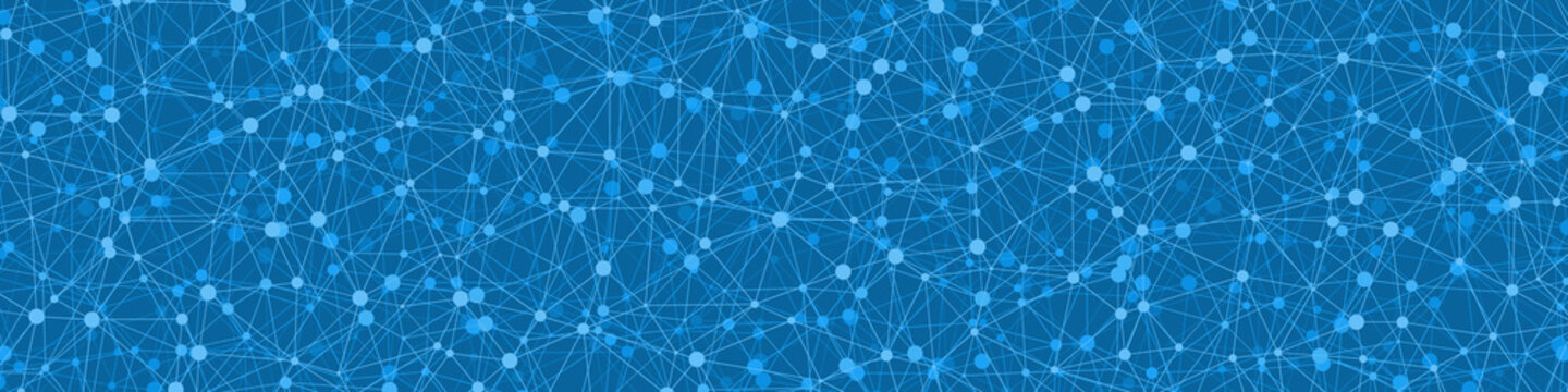 Abstract Low Polygon Mesh Generative Art background illustration