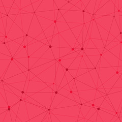 Abstract Low Polygon Mesh Generative Art background illustration