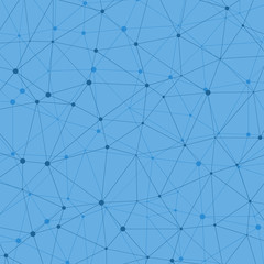 Abstract Low Polygon Mesh Generative Art background illustration