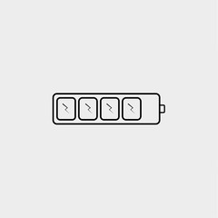 battery icon, vector desing