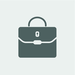 briefcase icon, vector desing