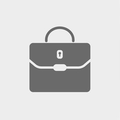 briefcase icon, vector desing
