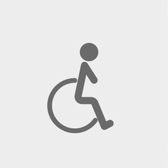 disabled icon, vector desing