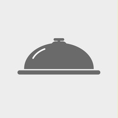 Dish icon, vector desing