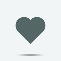 heart icon, vector desing