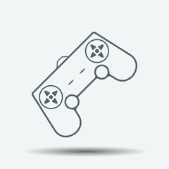 Joystick Icon illustration isolated vector sign symbol