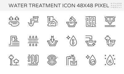 water treatment icon