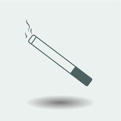 smoke icon, vector desing