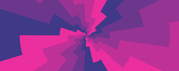 pink zigzag geometric tunnel background