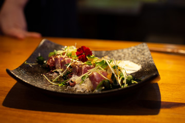 japanese food fish food toro preparation