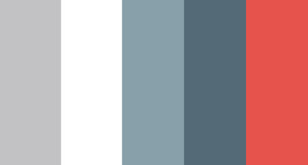 colour set palette vector illustration
