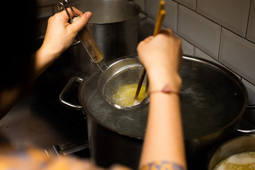 Japanese food preparation cooking
