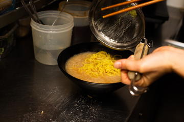 Japanese food preparation cooking