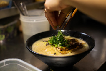 Japanese food preparation cooking