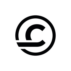 CC C letter logo design