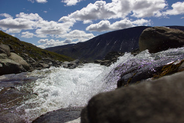 Jutenheimen Nationalpark Norwegen Landschaft Berge 