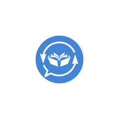 education logo and  book logo.