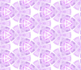 Violet purple vintage seamless pattern. Hand drawn