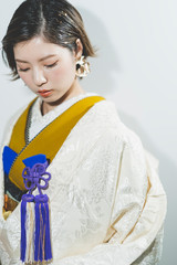 Fototapeta premium 和装の花嫁