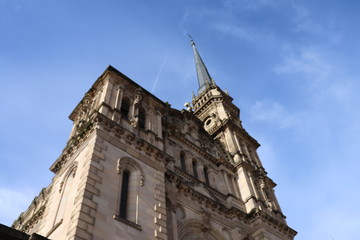 Eglise Saint Maimboeuf à Montbéliard ouverte en 1875 - ville de Montbéliard - Département du...