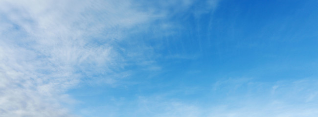 air on blue sky, clear weather day background