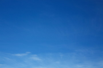 air on blue sky, clear weather day background