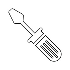 Screwdriver outline icon, Fix, repair