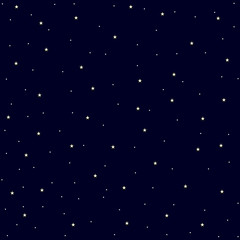 Magnificent design of the starry sky